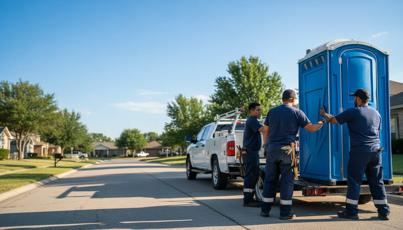 Portable Toilet Rental in Whitharral, TX near me
